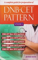 Complete Guide For Dnb Cet Pattern Vol - 2