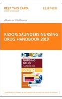 Saunders Nursing Drug Handbook 2019 Elsevier eBook on Vitalsource (Retail Access Card)