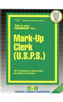 Mark-Up Clerk (U.S.P.S.)