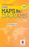 Periwinkle CBSE Maps & Diagrams - Std. X