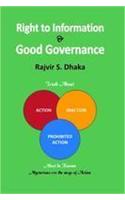 Right to Information and Good Governance