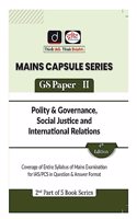 Drishti IAS Mains Constitution & Polity, Governance, Social Justice And International Relation 4th Edition In English | Mains Capsule Series | UPSC | Civil Services Exam | State Administrative Exams TEAM DRISHTI TEAM DRISHTI TEAM DRISHTI TEAM DRISH