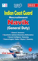 SURA`S Indian Coast Guard Navik (General Duty) Exam Book in English - Latest Edition 2022