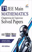 71 JEE Main Mathematics Online (2020 - 2012) & Offline (2018 - 2002) Chapterwise + Topicwise Solved Papers 4th Edition