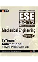 UPSC ESE 2017 Mechanical Engineeing - Conventional Solved Papers