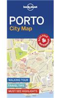 Lonely Planet Porto City Map