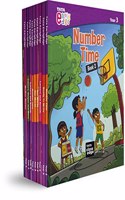 Tata EarlyEdge UKG Books Set 10 Books |Age 5-6 (Letters and Sound, Number Time, Our World, Colors and Shapes, Rhymes and Stories, Hindi, Ready to Write)