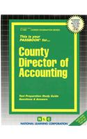 County Director of Accounting