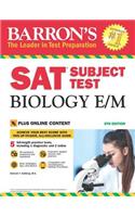 SAT Subject Test Biology E/M with Online Tests