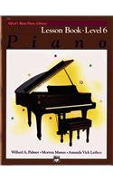 ALFREDS BASIC PIANO COURSE LESSON BOOK 6