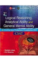 Logical Reasoning, Analytical Ability And General Mental Ability for Civil Services Preliminary Examination 2018