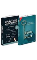 Management Books Combo of Marketing Management & Operations Management (Set of 2 books)