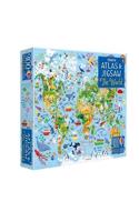 Usborne Atlas and Jigsaw The World