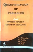 Quantioficationof Variables and Various Scales in Ext Education