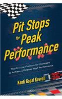 Pit Stops for Peak Performance