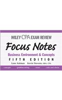 Wiley CPA Examination Review Focus Notes