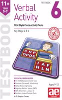 11+ Verbal Activity Year 5-7 Testbook 6: CEM Style Cloze Activity Tests