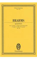 Brahms: Quintet for 2 Violins, 2 Violas and Violoncello, F Major/F-Dur/Fa Majeur, Op. 88