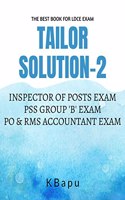 TAILOR SOLUTION-2: FOR LDCE POSTAL EXAM