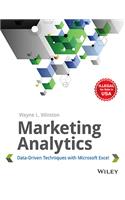 Marketing Analytics: Data-Driven Techniques With Microsoft Excel