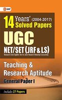 UGC NET/SET (JRF & LS) 14 Years' Solved Papers Teaching and Research Aptitude Paper - I 2018