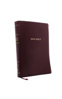 KJV Holy Bible: Super Giant Print with 43,000 Cross References, Burgundy Leather-look, Red Letter, Comfort Print: King James Version