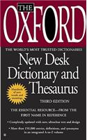 Oxford New Desk Dictionary and Thesaurus