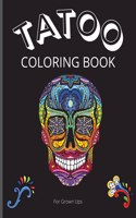 Tattoo Coloring Book for Grown Ups