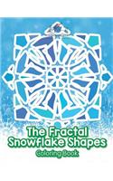 Fractal Snowflake Shapes Coloring Book