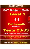 2018 SAT Subject Level 1 Book C Tests 23-33