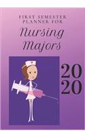 First Semester Planner for Nursing Majors