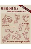 Friendship Tea Hand Embroidery Patterns