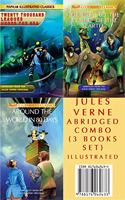 JULES VERNE ABRIDGED CLASICS (3 books combo)