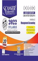 Management Accounting (Paper 12 | CMA Inter | Gr. II) Scanner - Including questions and solutions | 2022 Syllabus | Applicable for June 2024 Exam Onwards | Green Edition