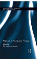 Rhetorics of Names and Naming