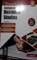 Wason's TextBook of Business Studies as per new syllabus of CBSE/NCERT Class-11 For 2020-21 Session.