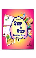 Jeevandeep Step by Step Drawing Book - 8. 12-14 years