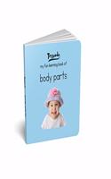 My Fun Learning Body Parts Picture Board Book for kids (Pocket Size)