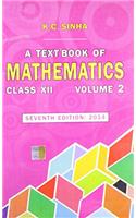 Textbook of Mathematics Class XII - 2014 - Vol.2