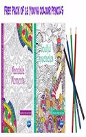 Navneet Adult Colouring Book - Mandala Moments & Soulful Spectacles