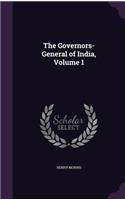 Governors-General of India, Volume 1