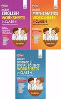 Perfect Genius NCERT English, Mathematics, Science & Social Science Worksheets for Class 4 (based on Bloom's taxonomy) 2nd Edition