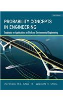 Probability Concepts in Engineering: Emphasis on Applications to Civil and Environmental Engineering, 2e Instructor Site