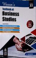 Wason's Textbook of Business studies class 12th CBSE/NCERT As per ner Syllabus