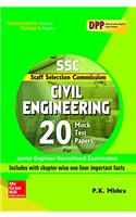 SSC Civil Engineering 20 Mock Test Papers