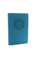 NKJV, Value Thinline Bible, Large Print, Imitation Leather, Blue, Red Letter Edition