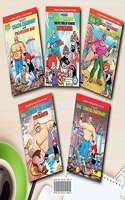 Chacha Chaudhary Comics in English ( Set of 5 Books )