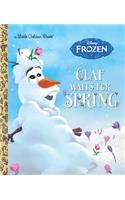 Olaf Waits for Spring (Disney Frozen)