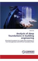 Analysis of Deep Foundations in Building Engineering