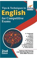 Tips & Techniques in English for Competitive Exams 2nd Edition